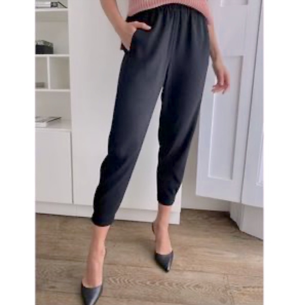 ARITZA BABATON - Dexter Charcoal Gray Cropped Pants